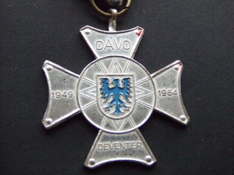 Davo voetbalvereniging Deventer jubileum 1949-1964